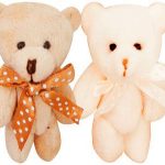 Chaveiro Urso Art Laço Bolinha