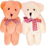 Chaveiro Urso Art Laço Xadrez