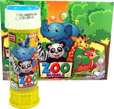 Bolha de Sabão Zoo C/ Jogo