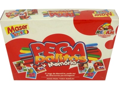 65399 – Jogo Pega Palitos e Memória 16x21cm