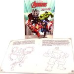 LivroMédioLereColorirVingadores4