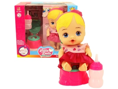 Boneca Little Dolls Faz Xixi