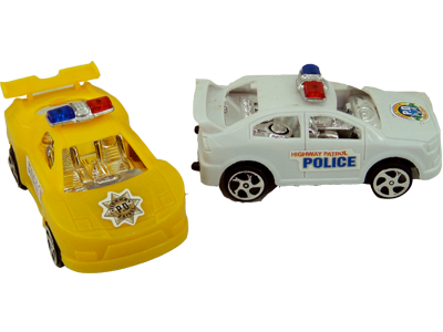 Carro a Fricção Patrol Police 3,5X8,5X4,5cm