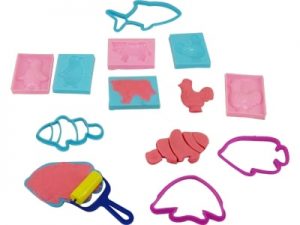 42111 – Kit Molde para Massinha C/ 7 peças 15x14x4  3por10
