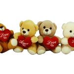 Urso Coração Amor 13 cm