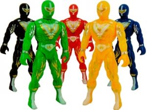 11930 – Boneco Hero Squad c/ Luz  18x9x3cm