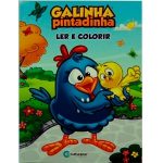 Livro Médio Ler e Colorir Galinha Pintadinha