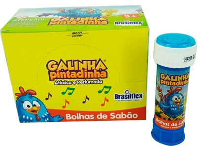 Bolha de Sabão Galinha Pintadinha