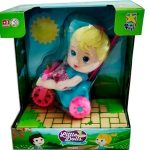 Boneca Little Dolls PlayGround Triciclo Menina 27x22x14cm