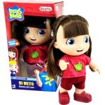 Boneca Gi Neto Fala 14 Frases  30,5×16,5×15 cm