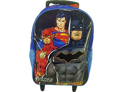 Mochila c/ Rodas Liga da Justiça  50x32x17cm