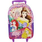 Mochila c/ Rodas Princesas Bella 50x32x17cm