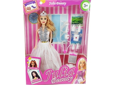 71620 – Boneca Júlia Beauty – 32,5 x 24,2 x 4,5