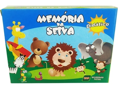 39795 – Jogo da memória da Selva Destak 12x9x2cm