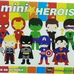 39737 – Jogo da memória mini heróis Destak12x9x2cm