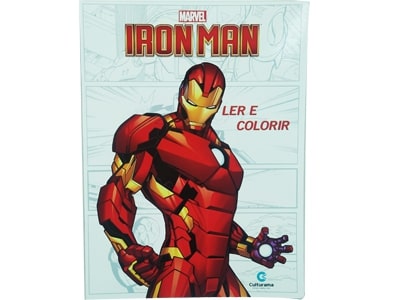 LivroMedioLerEColorirIronMan4