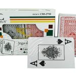 Baralho Plástico Kit Com 2 Jogos