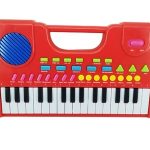 Teclado Vermelho 36x18x5cm