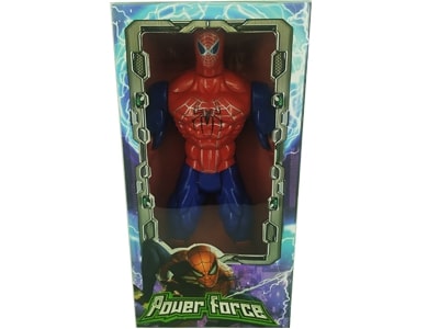 Boneco Power Force Aranha 15,5x29x5cm