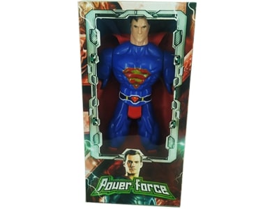 Boneco Power Force Super Homem 15,5x29x5cm