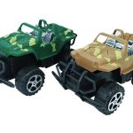 Carro a Fricção Kit Militar Kit C/2 28x10x10cm