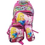 Kit Mochila c/ Rodas, Lancheira e Estojo Sweet Girl 48x35x22cm