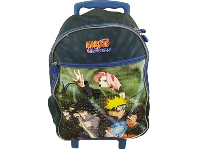 Mochila c/ Rodas Naruto Time 7 50x32x17cm